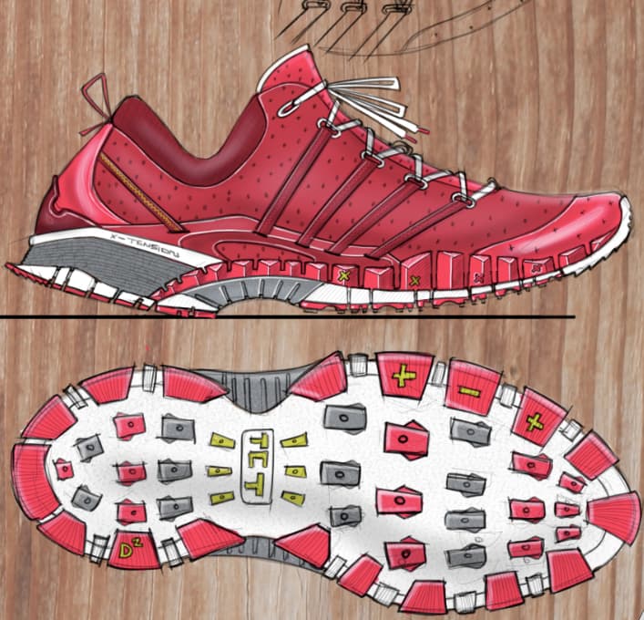 Sneaker Sketching, image 1
