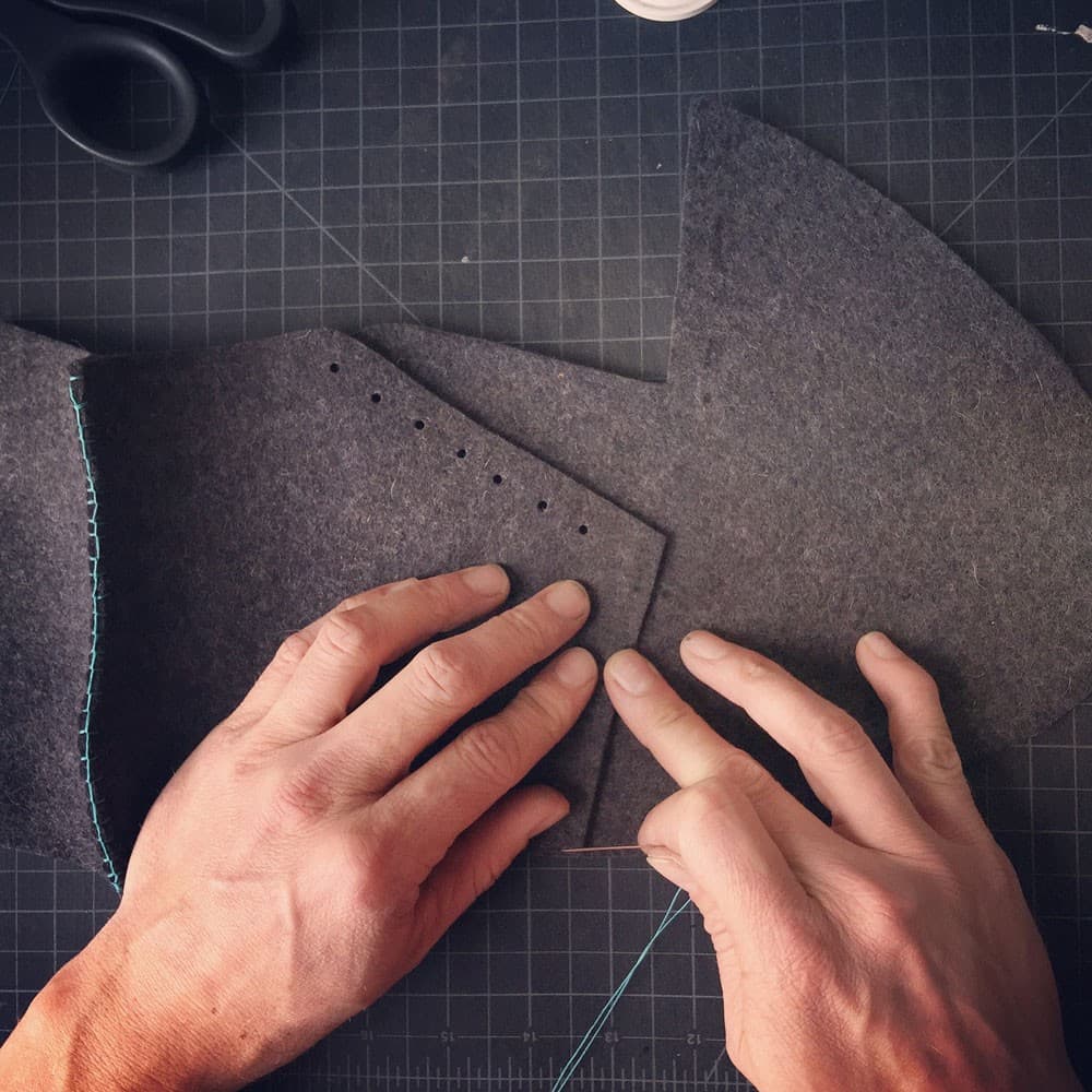 WOOL CHUKKA BOOT MAKING, image 1
