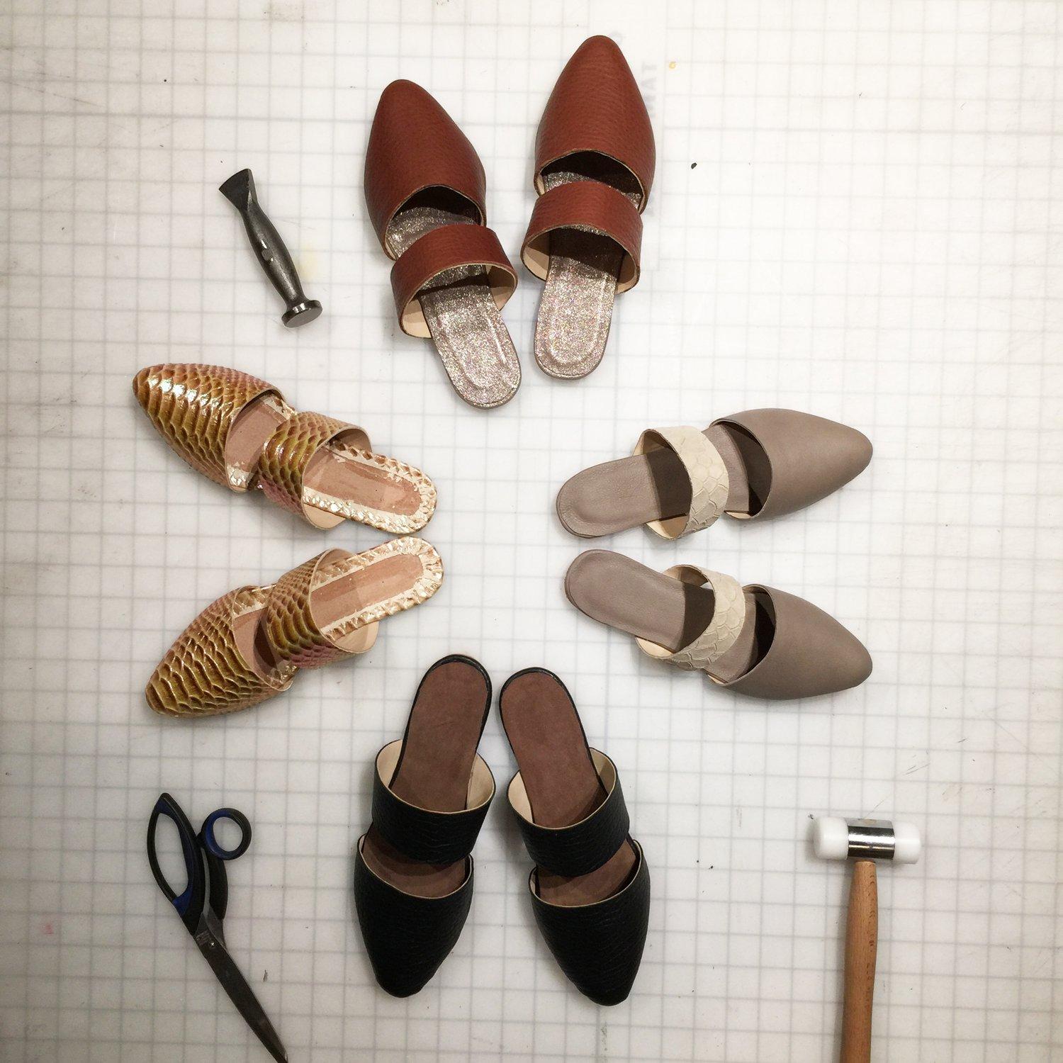 Mule / Slip-on Sandal making workshop, image 1