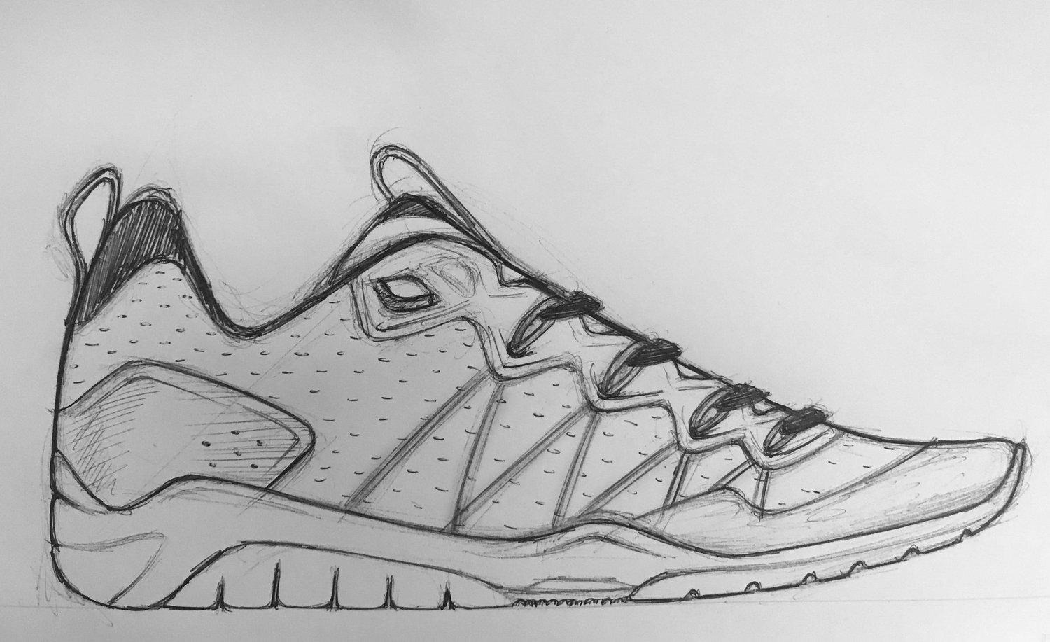 Sneaker Sketching, image 1